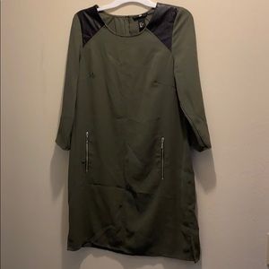 Army green dress!
